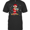 Santa Baby Groot Hug Oakland Athletics Christmas T-Shirt