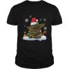Santa Baby Yoda Christmas Light shirt