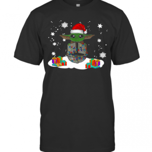 Santa Baby Yoda Merry Christmas Gift T-Shirt