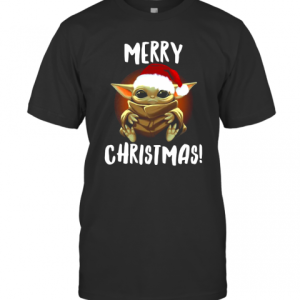 Santa Baby Yoda Merry Christmas T-Shirt