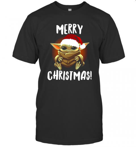 Santa Baby Yoda Merry Christmas T-Shirt Santa Baby Yoda Merry Christmas T-Shirt