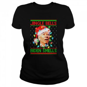 Santa Biden Jingle Bells Biden Smells Ugly Christmas shirt