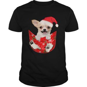 Santa Chihuahua Dog Merry Christmas shirt