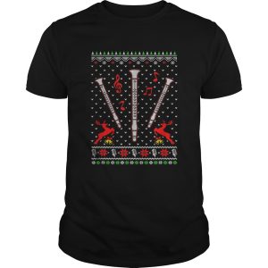 Santa Clarinet Ugly Christmas shirt