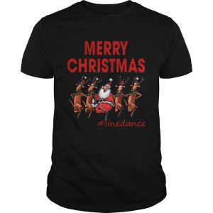 Santa Clau Merry Christmas Line Dancing shirt