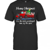 Santa Claus And Animal Merry Christmas Its The Most Wonderful Time Of The Year T-Shirt