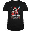 Santa Claus Dabbing Toilet Paper Christmas 2020 shirt