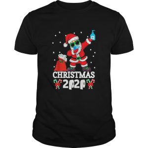 Santa Claus Dabbing Toilet Paper Christmas 2020 shirt