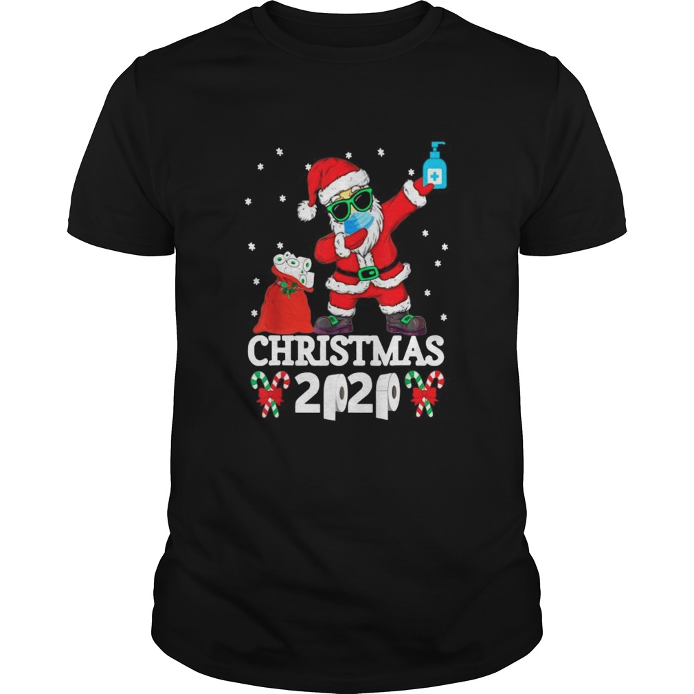 Santa Claus Dabbing Toilet Paper Christmas 2020 shirt Santa Claus Dabbing Toilet Paper Christmas 2020 shirt