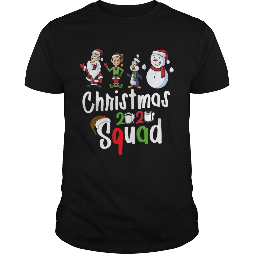 Santa Claus Elf Penguins Snowman Christmas 2020 Squad shirt Santa Claus Elf Penguins Snowman Christmas 2020 Squad shirt