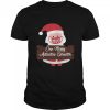 Santa Claus Face Mask 2020 One Merry Activities Director Christmas shirt