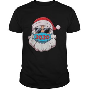 Santa Claus Face Mask Glasses 2020 shirt