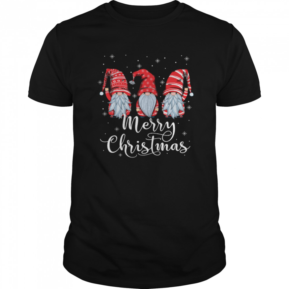 Santa Claus Garden Gnome In Red Costume Merry Christmas shirt Santa Claus Garden Gnome In Red Costume Merry Christmas shirt