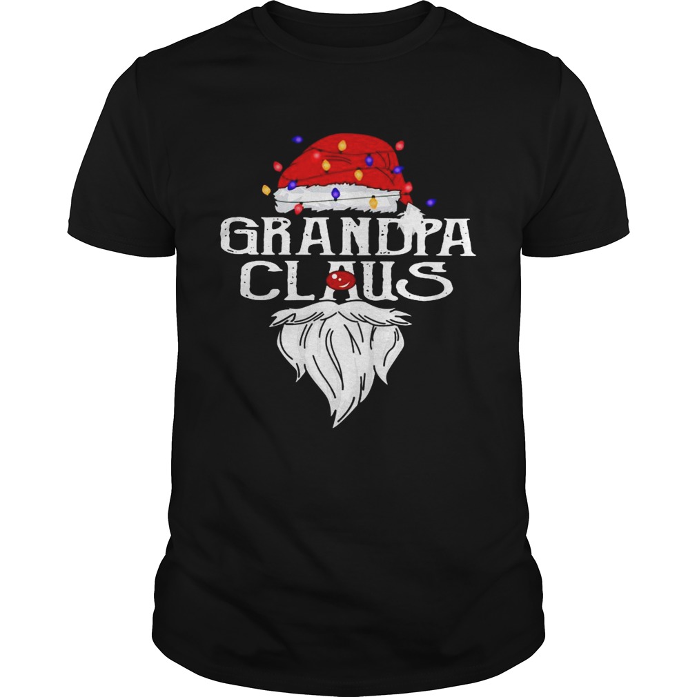 Santa Claus Grandpa Claus Merry Christmas Light shirt Santa Claus Grandpa Claus Merry Christmas Light shirt