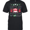 Santa Claus Let’s Go Brandon Ugly Christmas Shirt