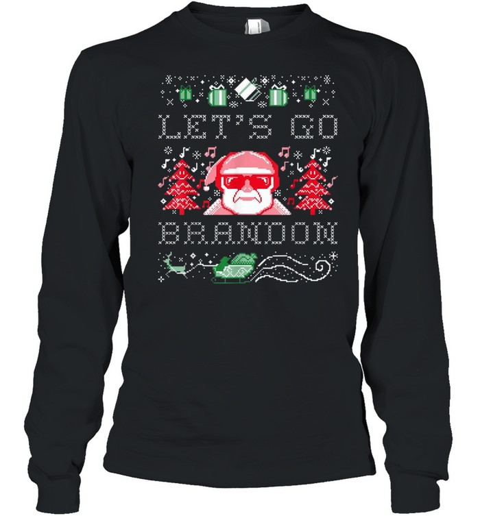 Santa Claus Let’s Go Brandon Ugly Christmas Shirt Santa Claus Let’s Go Brandon Ugly Christmas Shirt