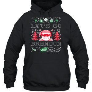 Santa Claus Let's Go Brandon Ugly Christmas Shirt 5