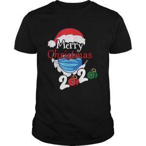 Santa Claus Merry Christmas 2020 Quarantine shirt