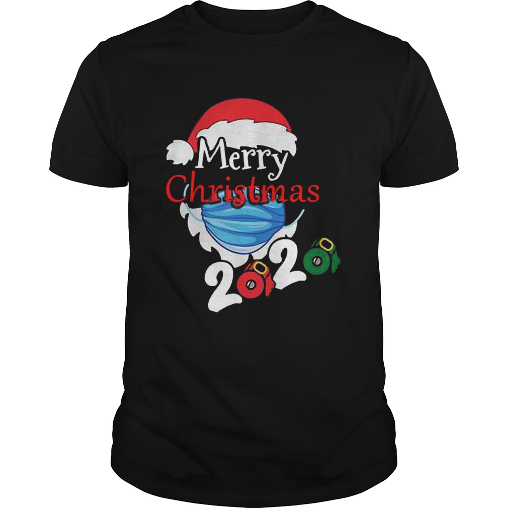 Santa Claus Merry Christmas 2020 Quarantine shirt Santa Claus Merry Christmas 2020 Quarantine shirt