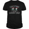 Santa Claus Quarantine Merry Christmas Present Xmas 2020 shirt