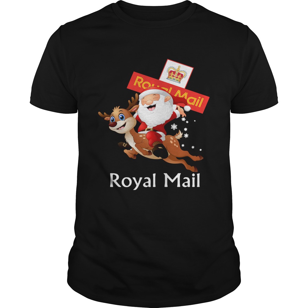 Santa Claus Riding Reindeer Royal Mail shirt Santa Claus Riding Reindeer Royal Mail shirt