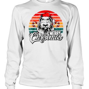 Santa Claus Vintage Merry Christmas Sweatshirt 3