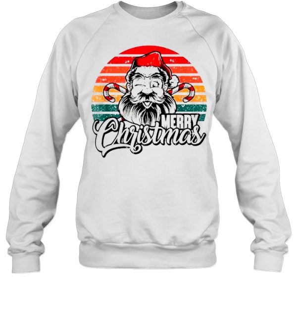 Santa Claus Vintage Merry Christmas Sweatshirt