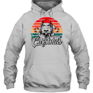Santa Claus Vintage Merry Christmas Sweatshirt 5
