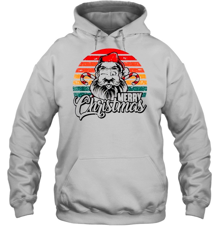 Santa Claus Vintage Merry Christmas Sweatshirt Santa Claus Vintage Merry Christmas Sweatshirt