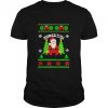 Santa Claus Yoga Namasleigh Ugly Christmas shirt