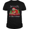 Santa Claus Youre A Welder If You Have Sunburn In The Winter Christmas shirt