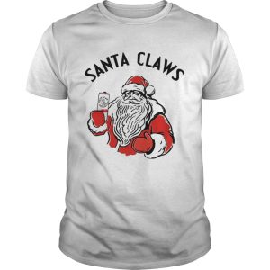 Santa Claus claws ugly Christmas shirt