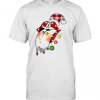 Santa Clause Stones Merry Christmas T-Shirt