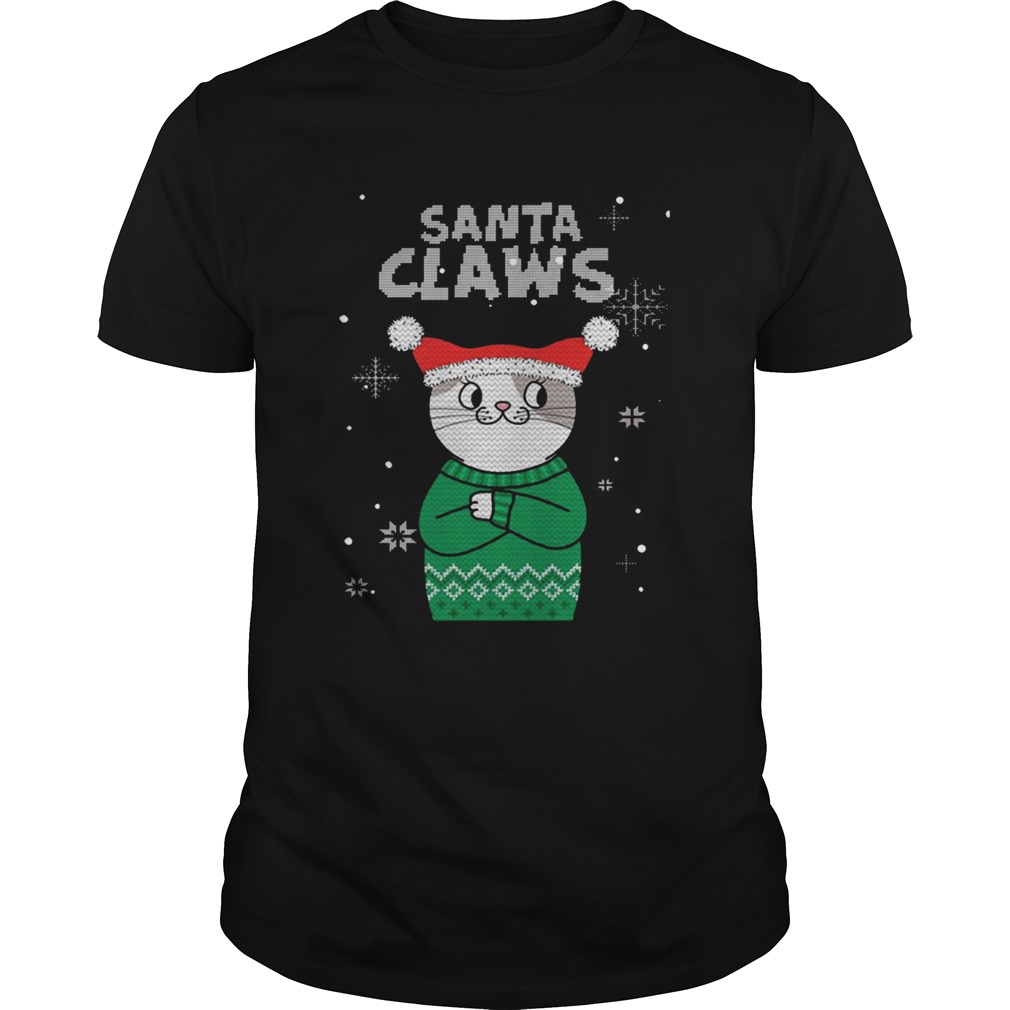 Santa Claws Cat Ugly Christmas shirt Santa Claws Cat Ugly Christmas shirt