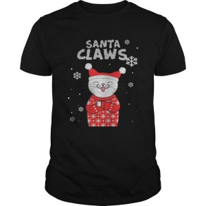Santa Claws Cute Cat Ugly Christmas 2020 T-Shirt