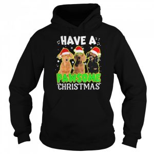 Santa Dachshunds Have A Pawsome Christmas Shirt 5