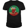 Santa Drinking Beer Matching Family Christmas shirt