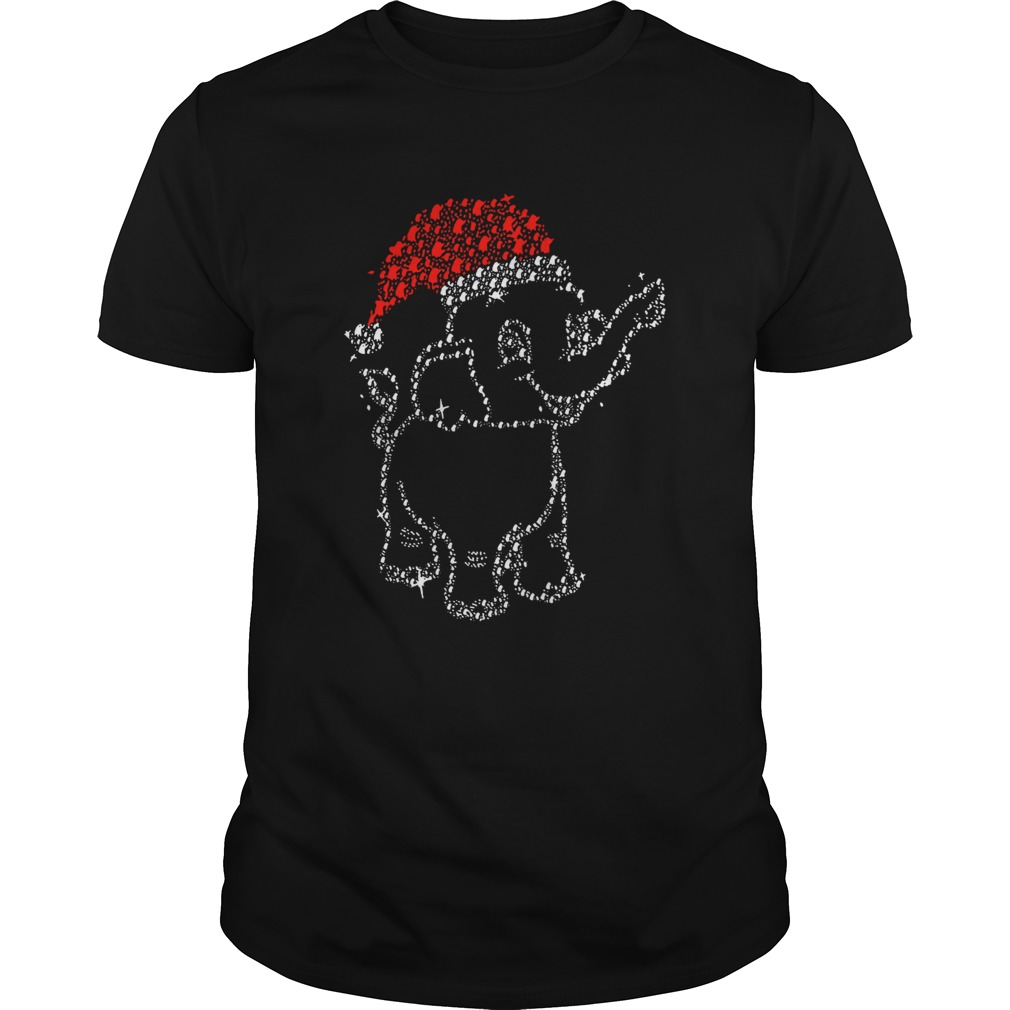Santa Elephant Diamond Christmas shirt Santa Elephant Diamond Christmas shirt