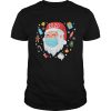 Santa Face Mask Funny Christmas Pajama For shirt