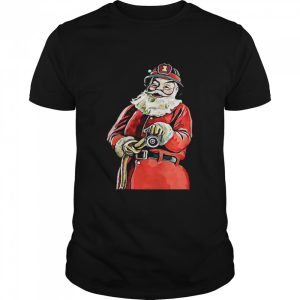 Santa Firefighter Christmas shirt