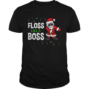 Santa Floss Like A Boss Christmas shirt