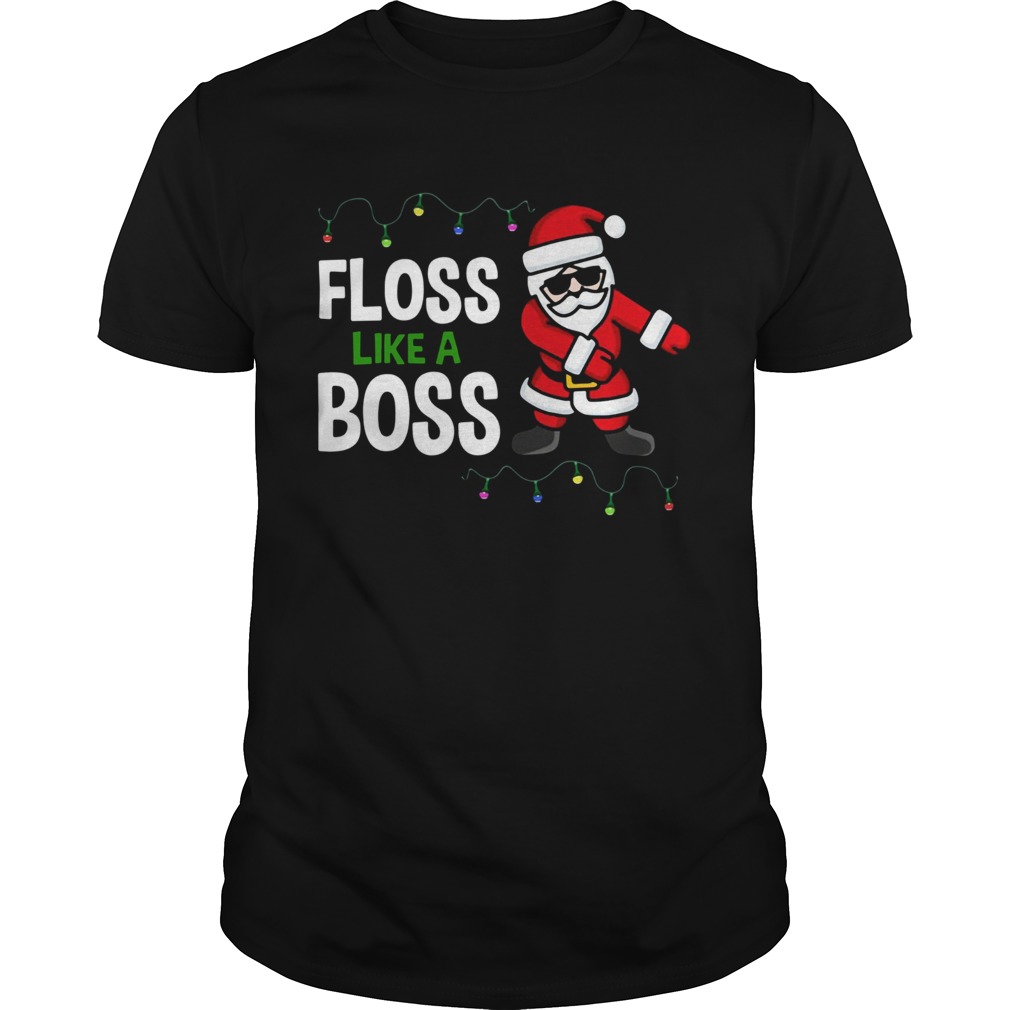 Santa Floss Like A Boss Christmas shirt Santa Floss Like A Boss Christmas shirt