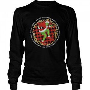 Santa Grinch I'm booked my dad wallow in self pity leopard Christmas shirt 3