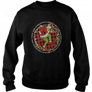 Santa Grinch I'm booked my dad wallow in self pity leopard Christmas shirt 4