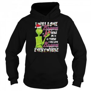 Santa Grinch I will loves Atlanta Braves here or there I will loves Atlanta Braves everywhere Christmas shirt 5