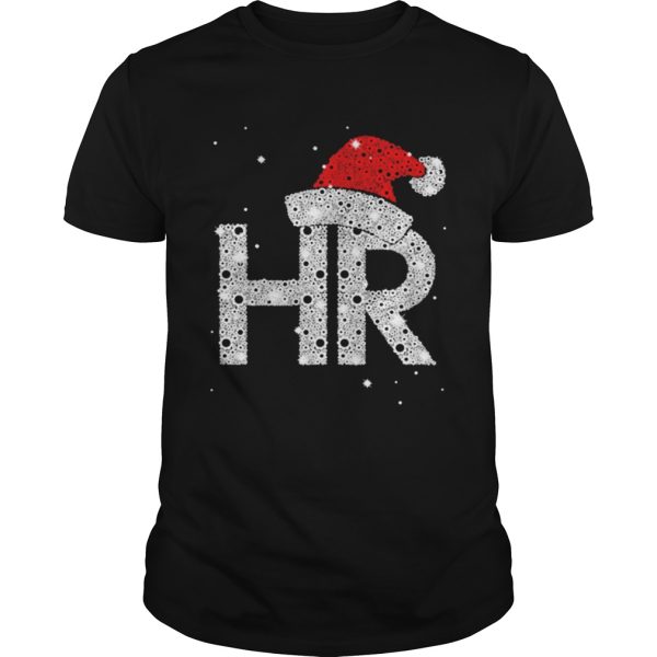 Santa HR Human Resources Diamond Christmas shirt