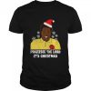 Santa Hellur Praise The Lord Its Christmas shirt