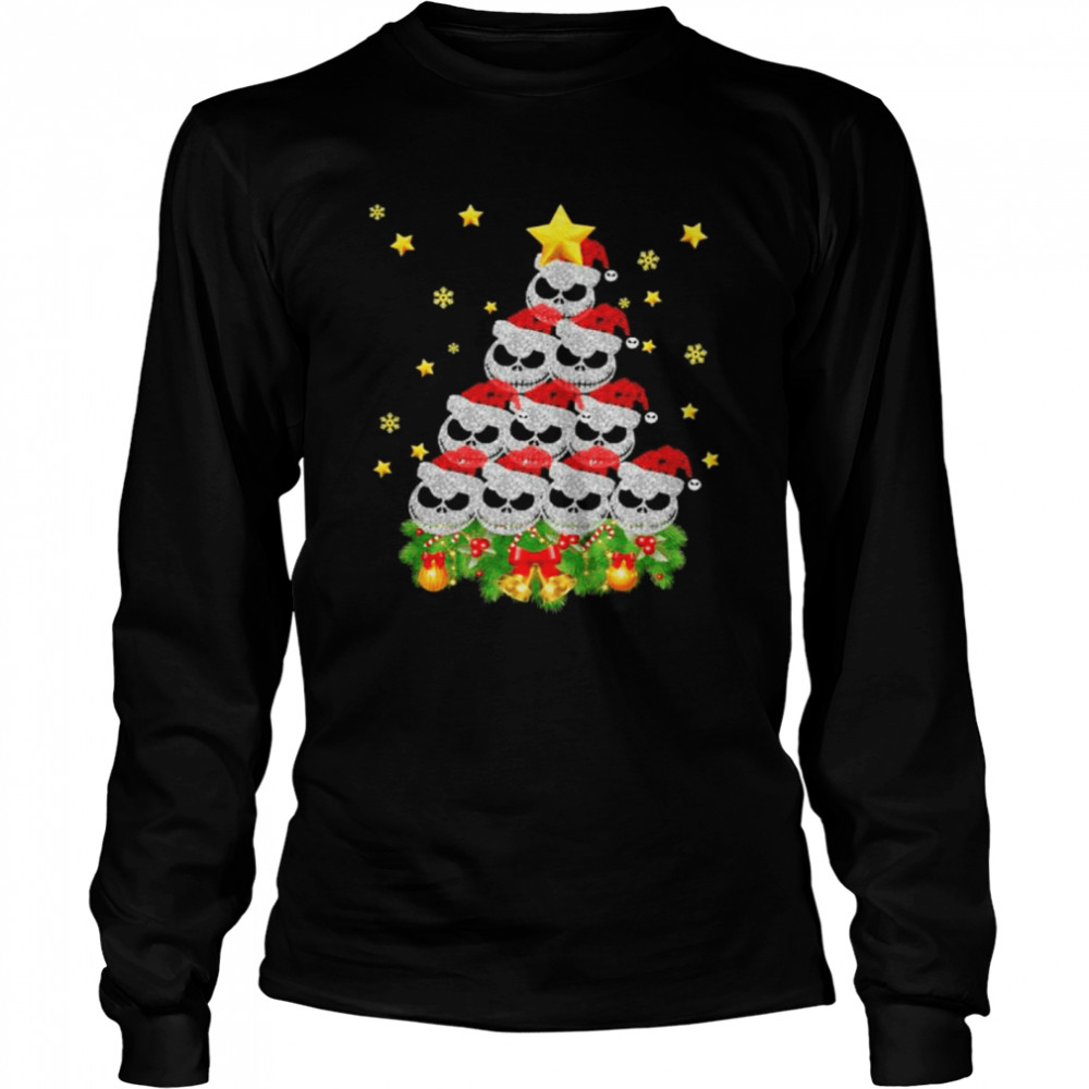 Santa Jack Skellington Diamond Tree Merry Christmas shirt Santa Jack Skellington Diamond Tree Merry Christmas shirt