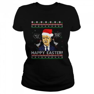 Santa Joe Biden Let’s Go Brandon Happy Easter Ugly Christmas 2022 shirt