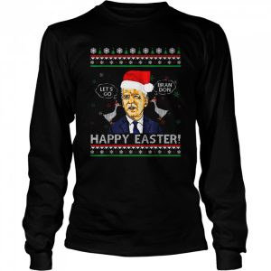 Santa Joe Biden Let's Go Brandon Happy Easter Ugly Christmas 2022 shirt 3